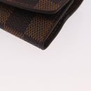 LOUIS VUITTON Damier Ebene Bouton de Manchette Senior Tulle M65737 Auth ARZ304-14