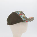 GUCCI GG Supreme GUCCIxDisney Cap PVC Beige 648843 Auth ARZ306M-5
