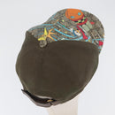 GUCCI GG Supreme GUCCIxDisney Cap PVC Beige 648843 Auth ARZ306M-6