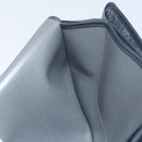 Christian Dior Honeycomb Canvas Shoulder Bag PVC Black Gold Auth ARZ307-18