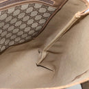 GUCCI GG Supreme Web Sherry Line Tote Bag PVC Beige Gold 39 02 091 Auth ARZ316-16