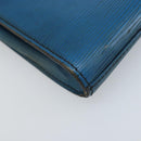 LOUIS VUITTON Epi Art Deco Clutch Bag Blue M52635 LV Auth ARZ317-16