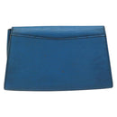 LOUIS VUITTON Epi Art Deco Clutch Bag Blue M52635 LV Auth ARZ317-2