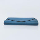 LOUIS VUITTON Epi Art Deco Clutch Bag Blue M52635 LV Auth ARZ317-6