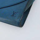 LOUIS VUITTON Epi Art Deco Clutch Bag Blue M52635 LV Auth ARZ317-7