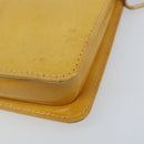 LOUIS VUITTON Monogram Vernis Lexington Pouch Beige M91010 LV Auth ARZ319-14