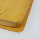 LOUIS VUITTON Monogram Vernis Lexington Pouch Beige M91010 LV Auth ARZ319-16