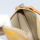 LOUIS VUITTON Monogram Vernis Lexington Pouch Beige M91010 LV Auth ARZ319-19