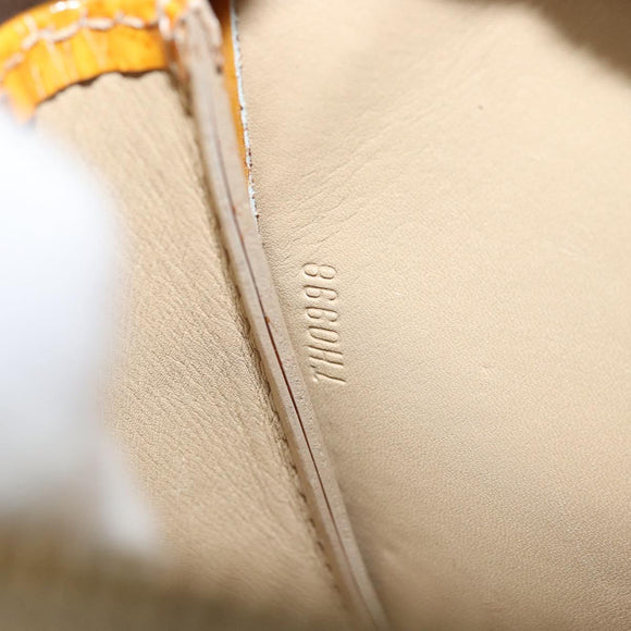 LOUIS VUITTON Monogram Vernis Lexington Pouch Beige M91010 LV Auth ARZ319