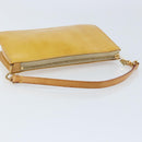 LOUIS VUITTON Monogram Vernis Lexington Pouch Beige M91010 LV Auth ARZ319-7