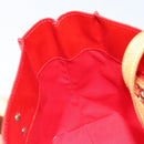 LOUIS VUITTON Monogram Vernis Reade PM Hand Bag Red Rouge M91088 LV Auth ARZ320-20