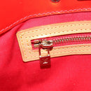LOUIS VUITTON Monogram Vernis Reade PM Hand Bag Red Rouge M91088 LV Auth ARZ320-21