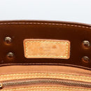 LOUIS VUITTON Monogram Vernis Reade PM Handtasche Bronze M91146 LV Auth ARZ321-10