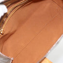 LOUIS VUITTON Monogram Vernis Reade PM Handtasche Bronze M91146 LV Auth ARZ321-11