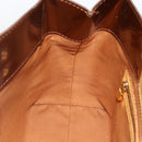 LOUIS VUITTON Monogram Vernis Reade PM Handtasche Bronze M91146 LV Auth ARZ321-18