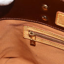 LOUIS VUITTON Monogram Vernis Reade PM Handtasche Bronze M91146 LV Auth ARZ321-19