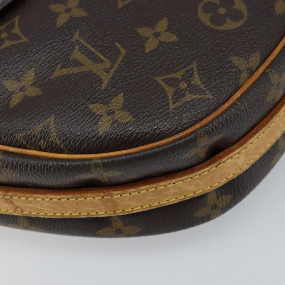 LOUIS VUITTON Monogram Jeune Fille MM Shoulder Bag M51226 LV Auth ARZ325