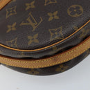 LOUIS VUITTON Monogram Jeune Fille MM Shoulder Bag M51226 LV Auth ARZ325-17
