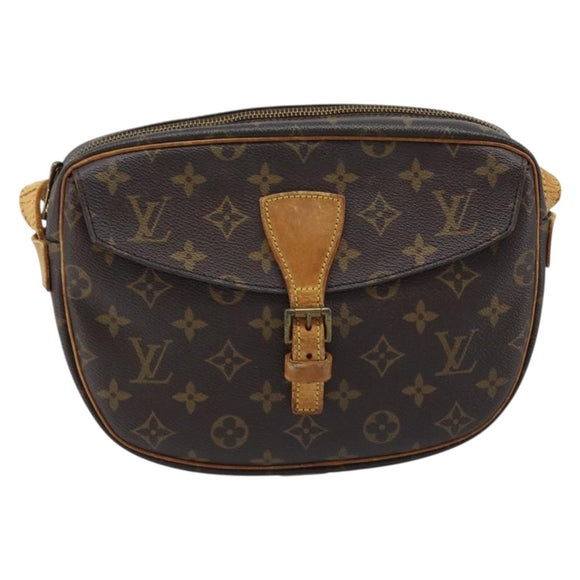 LOUIS VUITTON Monogram Jeune Fille MM Shoulder Bag M51226 LV Auth ARZ325