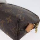 LOUIS VUITTON Monogram Pochette Cosmetic PM Pouch M43998 LV Auth ARZ331-16