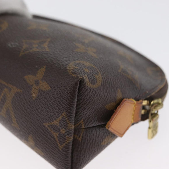 LOUIS VUITTON Monogram Pochette Cosmetic PM Pouch M43998 LV Auth ARZ331