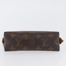 LOUIS VUITTON Monogram Pochette Cosmetic PM Pouch M43998 LV Auth ARZ331-6