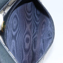 GUCCI GG Supreme Sherry Line Shoulder Bag PVC Navy Gold 68 02 005 Auth ARZ344-24