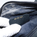 GUCCI GG Supreme Sherry Line Shoulder Bag PVC Navy Gold 68 02 005 Auth ARZ344-12