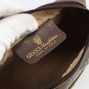 GUCCI GG Supreme Web Sherry Line Bag PVC Beige Gold 68 001 3654 Auth ARZ345-10