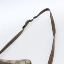 GUCCI GG Supreme Web Sherry Line Bag PVC Beige Gold 68 001 3654 Auth ARZ345-8
