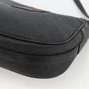 GUCCI Micro GG Supreme Web Sherry Line Bag PVC Black 001 115 0914 Auth ARZ351-15