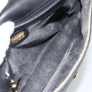 GUCCI Micro GG Supreme Web Sherry Line Bag PVC Black 001 115 0914 Auth ARZ351-10