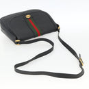 GUCCI Micro GG Supreme Web Sherry Line Bag PVC Black 001 115 0914 Auth ARZ351-7