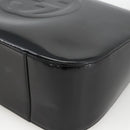 GUCCI Shoulder Bag Patent leather Black 001 3754 1703 Auth ARZ352-9
