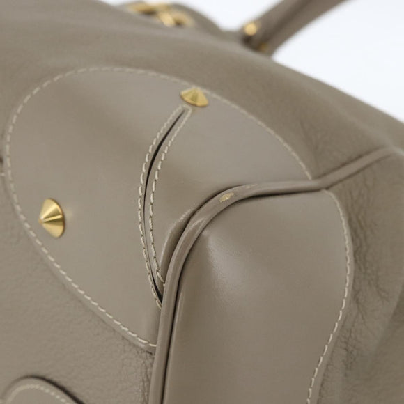 LOUIS VUITTON Suhari Majestu Hand Bag Gray M95652 LV Auth ARZ381