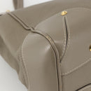 LOUIS VUITTON Suhari Majestu Hand Bag Gray M95652 LV Auth ARZ381-16