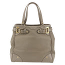 LOUIS VUITTON Suhari Majestu Hand Bag Gray M95652 LV Auth ARZ381-13