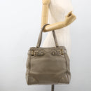 LOUIS VUITTON Suhari Majestu Hand Bag Gray M95652 LV Auth ARZ381-22