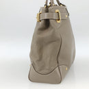 LOUIS VUITTON Suhari Majestu Hand Bag Gray M95652 LV Auth ARZ381-4