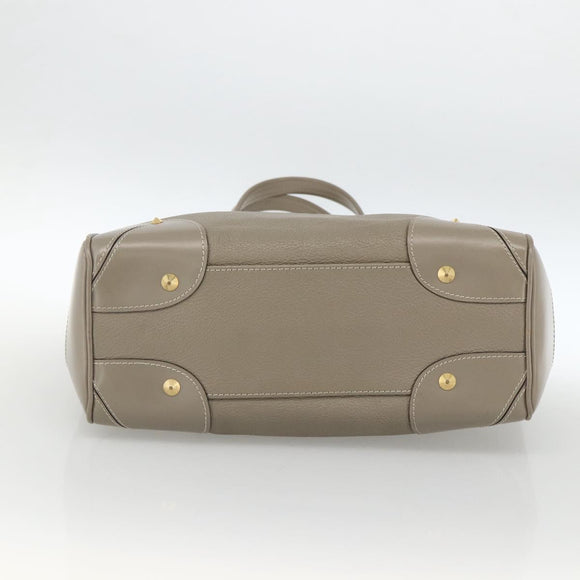 LOUIS VUITTON Suhari Majestu Hand Bag Gray M95652 LV Auth ARZ381
