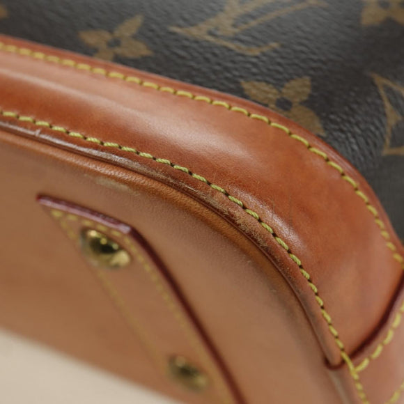 LOUIS VUITTON Monogram Alma BB Hand Bag 2way M53152 LV Auth ARZ387A