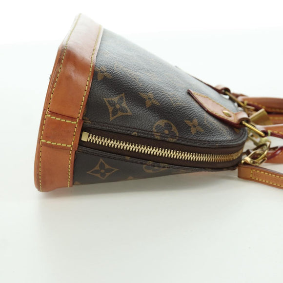 LOUIS VUITTON Monogram Alma BB Hand Bag 2way M53152 LV Auth ARZ387A