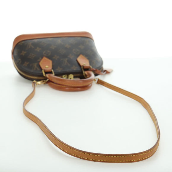 LOUIS VUITTON Monogram Alma BB Hand Bag 2way M53152 LV Auth ARZ387A