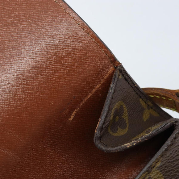LOUIS VUITTON Monogram Saint Cloud MM Schultertasche M51243 LV Auth ARZ401