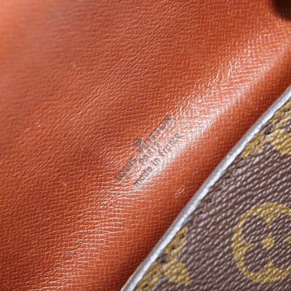 LOUIS VUITTON Monogram Saint Cloud MM Schultertasche M51243 LV Auth ARZ401