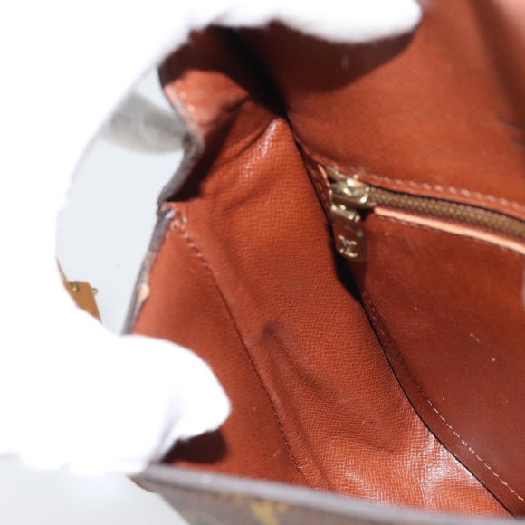 LOUIS VUITTON Monogram Saint Cloud MM Schultertasche M51243 LV Auth ARZ401
