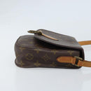 LOUIS VUITTON Monogram Saint Cloud MM Schultertasche M51243 LV Auth ARZ401-3
