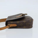 LOUIS VUITTON Monogram Saint Cloud MM Schultertasche M51243 LV Auth ARZ401-4