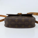 LOUIS VUITTON Monogram Saint Cloud MM Schultertasche M51243 LV Auth ARZ401-5