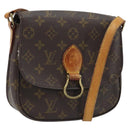 LOUIS VUITTON Monogram Saint Cloud MM Shoulder Bag M51243 LV Auth ARZ402-1